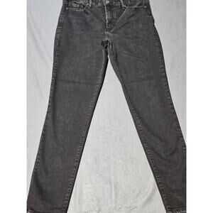 Jessica Simpson Jeans Womens 6 Black High Rise Skinny Casual